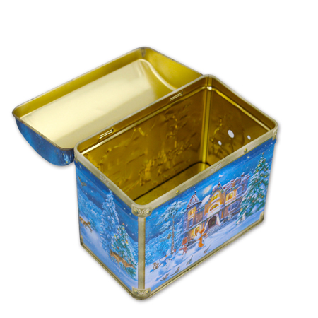 nice music tin metal box for Christmas gift